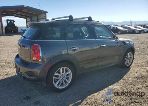 2014 Mini Cooper S Countryman z USA, uszkodzony, nr VIN WMWZC5C58EWP40853